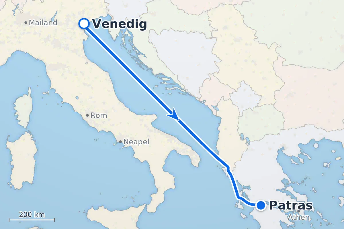 Venedig - Patras